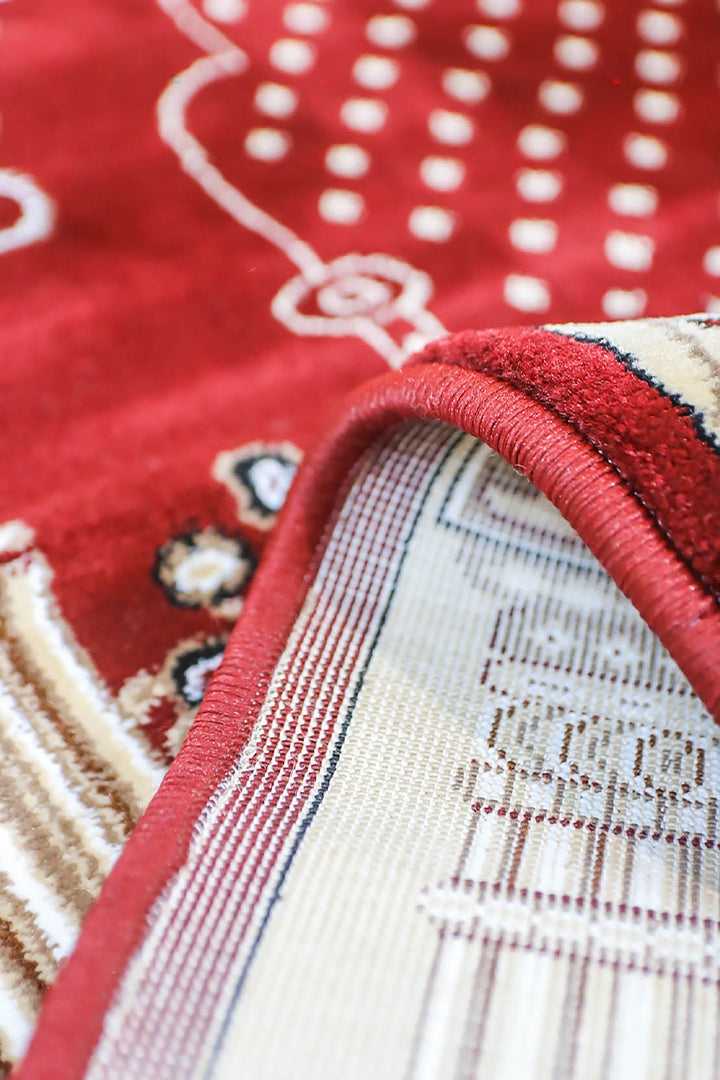 Ishraq Janamaz D. Red and Beige