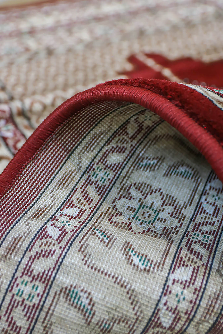 Ishraq Janamaz D. Red and Beige