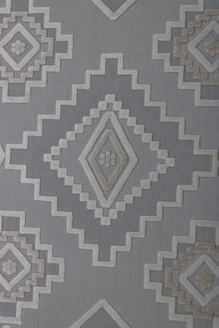 Turkish Modern Festival - 5.2 x 7.5 FT - Gray - Superior Comfort, Modern Style Accent Rugs