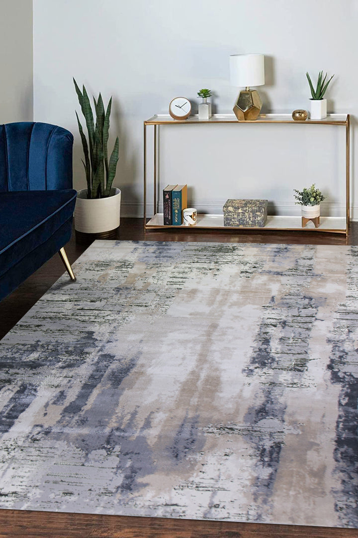 Turkish Modern Expression Rug - 6.6 x 9.5 FT - Superior Comfort, Modern Style Accent Rugs