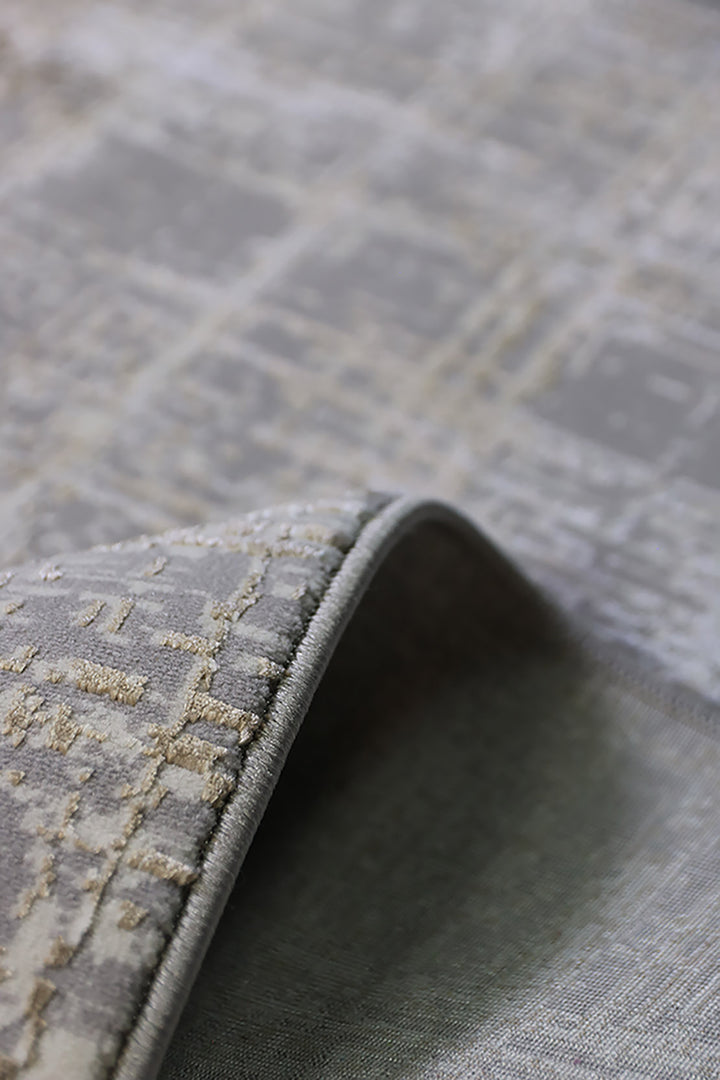 Turkish Modern Alpine Rug - 4.9 x 7.4 Ft - Gray - Superior Comfort, Modern Style Accent Rugs