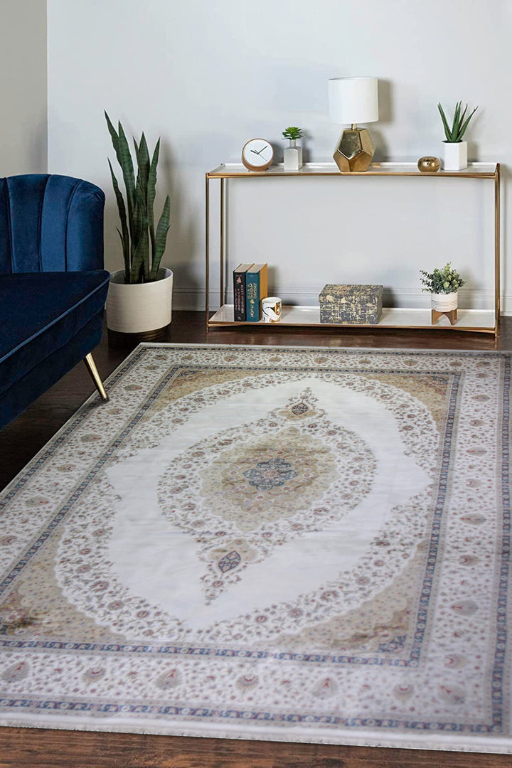 Turkish Premium Legacy Rug  - 9.8 x 13.1 FT -  Superior Comfort Elegant and Luxury Style Accent