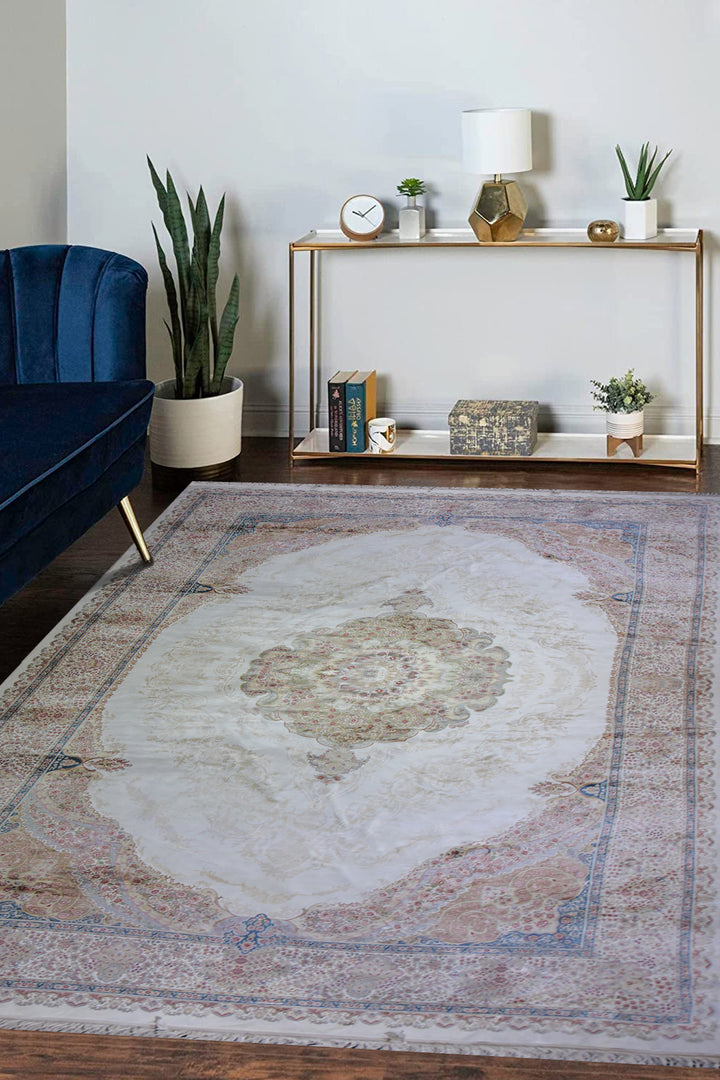 Turkish Premium Legacy Rug  - 9.8 x 14.8 FT -  Superior Comfort Elegant and Luxury Style Accent