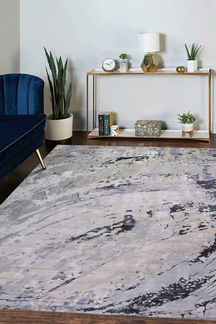 Turkish Modern Expression Rug - 6.6 x 9.5 FT - Superior Comfort, Modern Style Accent Rugs