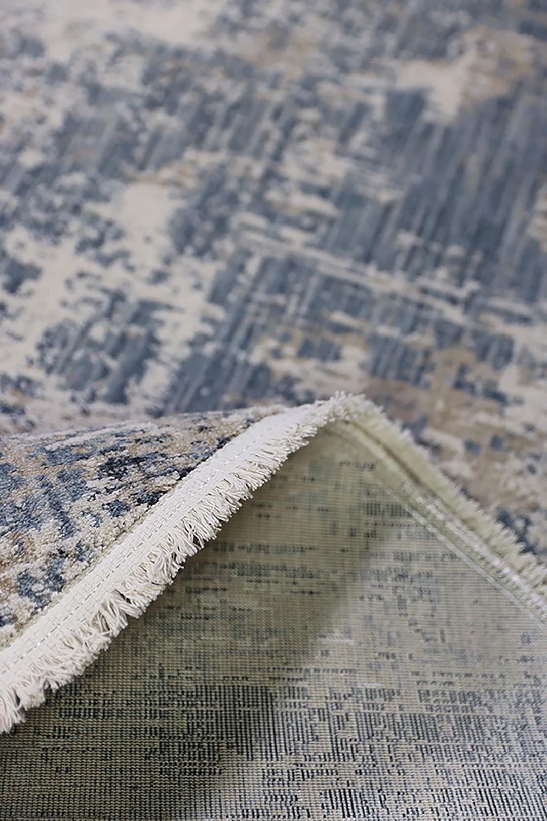 <p>Turkish Modern <strong>Elements Rug</strong>  - Blue - 5.2 x 5.2 FT</p>