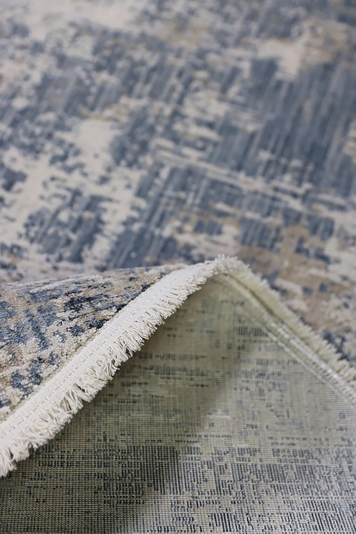 <p>Turkish Modern <strong>Elements Rug</strong>  - Blue - 5.2 x 5.2 FT</p>