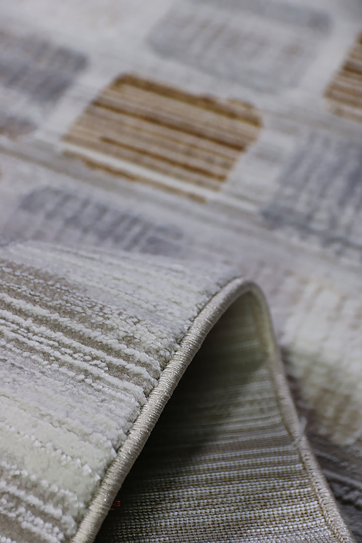 Turkish Modern Expression Rug - 4.1 x 5.6 FT - Superior Comfort, Modern Style Accent Rugs