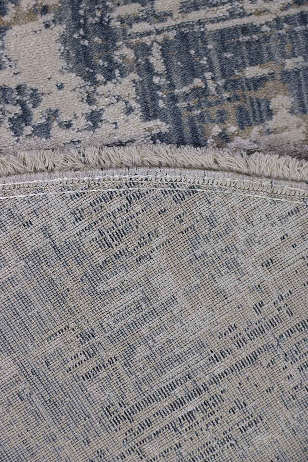 <p>Turkish Modern <strong>Elements Rug</strong>  - Blue - 5.2 x 5.2 FT</p>