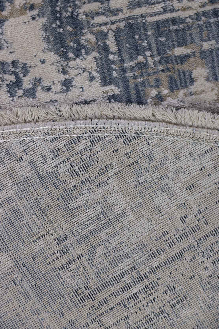 <p>Turkish Modern <strong>Elements Rug</strong>  - Blue - 5.2 x 5.2 FT</p>