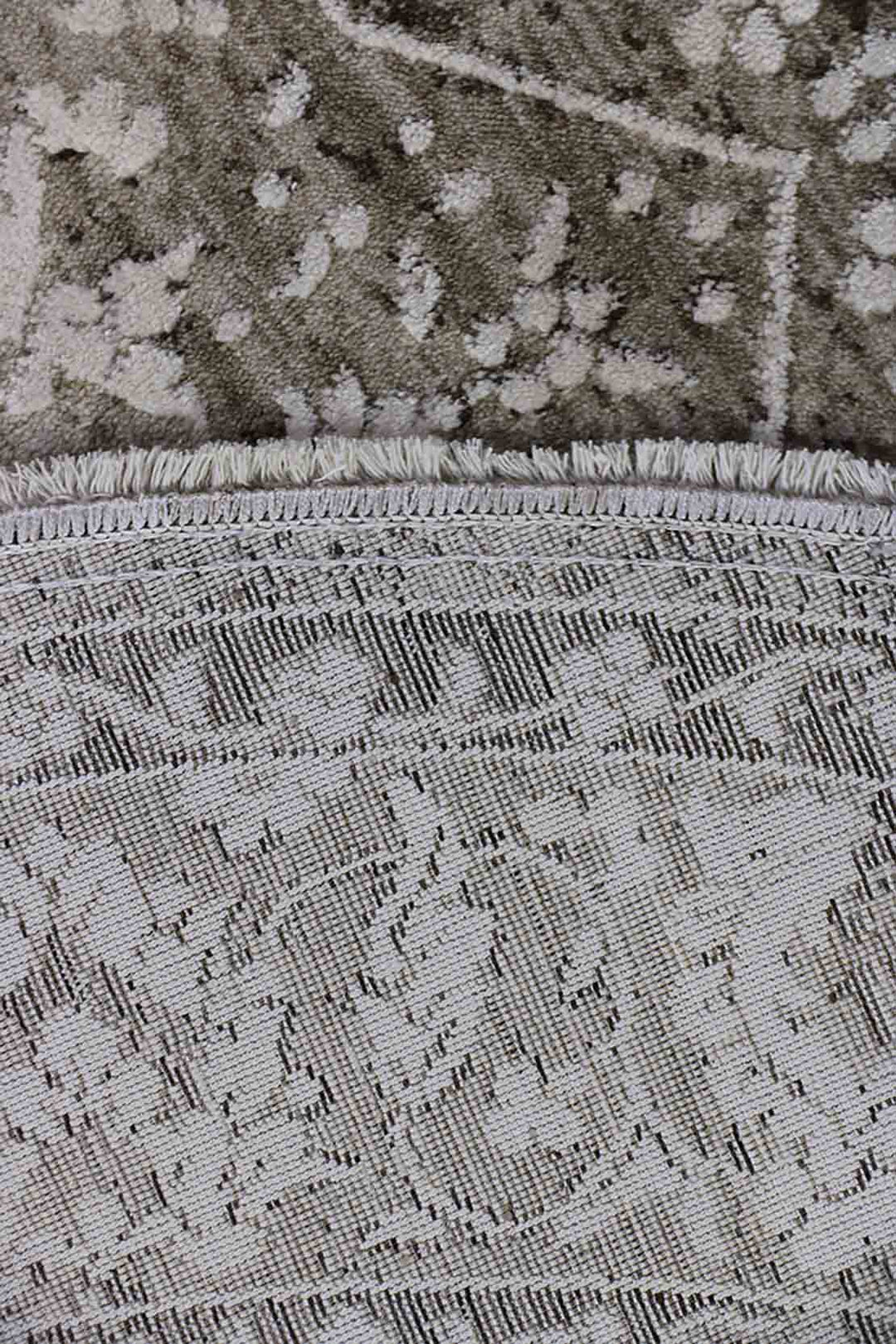 <p>Turkish Modern <strong>Elements Rug</strong>  - Beige - 5.2 x 5.2 FT</p>