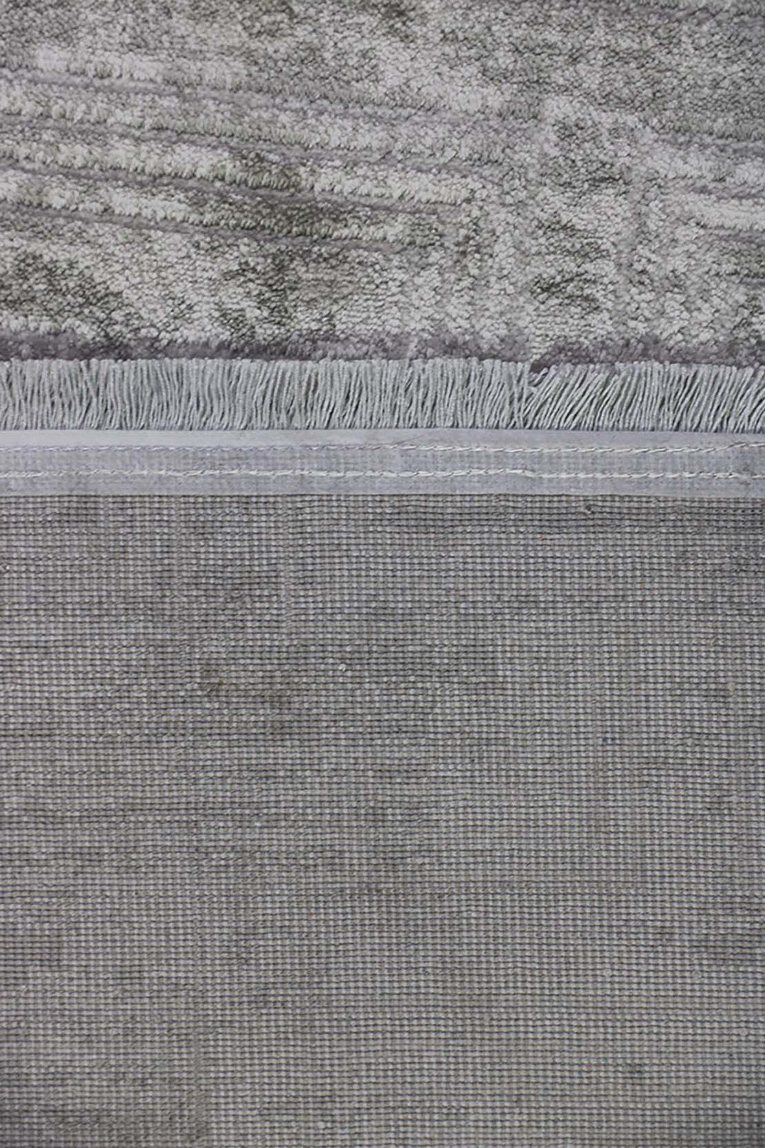 Turkish Modern Festival 1 Rug - 3.9 x 5.5 FT - Gray - Sleek and Minimalist for Chic Interiors