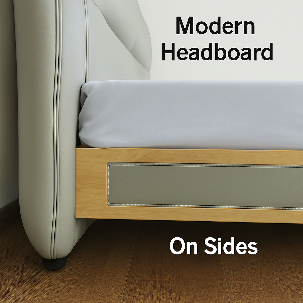 JINGPIN - Imported PU Leather Bed 005