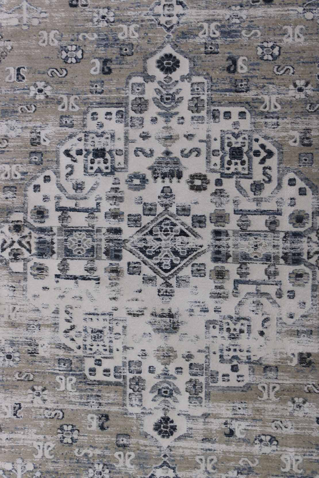 <p>Turkish Modern <strong>Elements Rug</strong>  - Blue - 7.8 x 10.4 FT</p>
