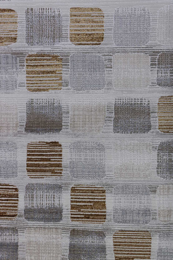 Turkish Modern Expression Rug - 4.9 x 7.4 FT - Superior Comfort, Modern Style Accent Rugs