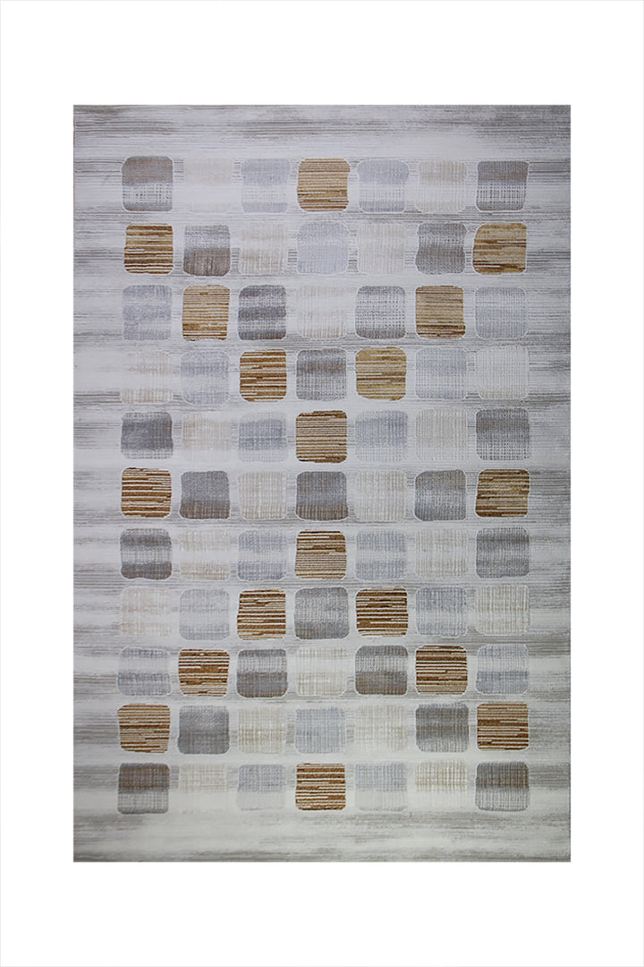 Turkish Modern Expression Rug - 6.6 x 9.5 FT - Superior Comfort, Modern Style Accent Rugs