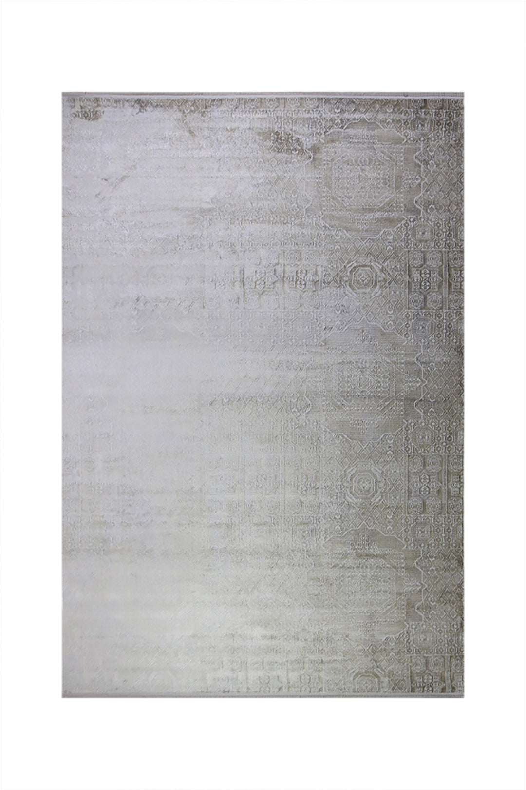 Turkish Modern  Festival-1 Rug - 6.5 x 9.8 FT- Beige - Superior Comfort, Modern Style Accent Rugs