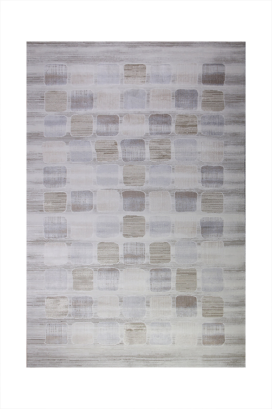 Turkish Modern Expression Rug - 6.6 x 9.5 FT - Superior Comfort, Modern Style Accent Rugs