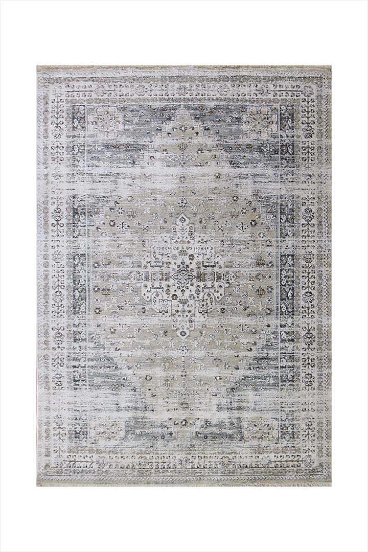 <p>Turkish Modern <strong>Elements Rug</strong>  - Gray - 3.9 x 5.9 FT</p>
