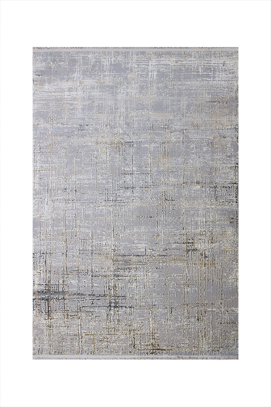 Turkish Modern Alpine Rug - 4.9 x 7.4 Ft - Gray - Superior Comfort, Modern Style Accent Rugs