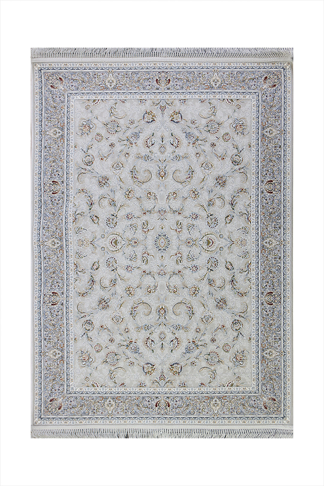 Iranian Premium Quality Authentic 1500 Rug  - 3.3 x 4.9 FT -  Resilient Construction for Long - Lasting Use