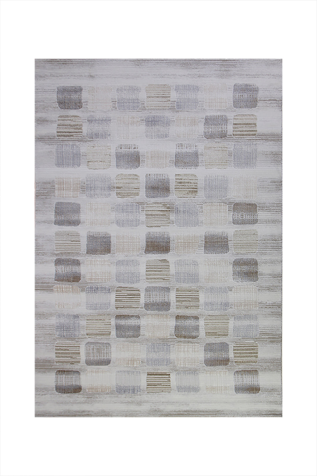 Turkish Modern Expression Rug - 4.9 x 7.4 FT - Superior Comfort, Modern Style Accent Rugs