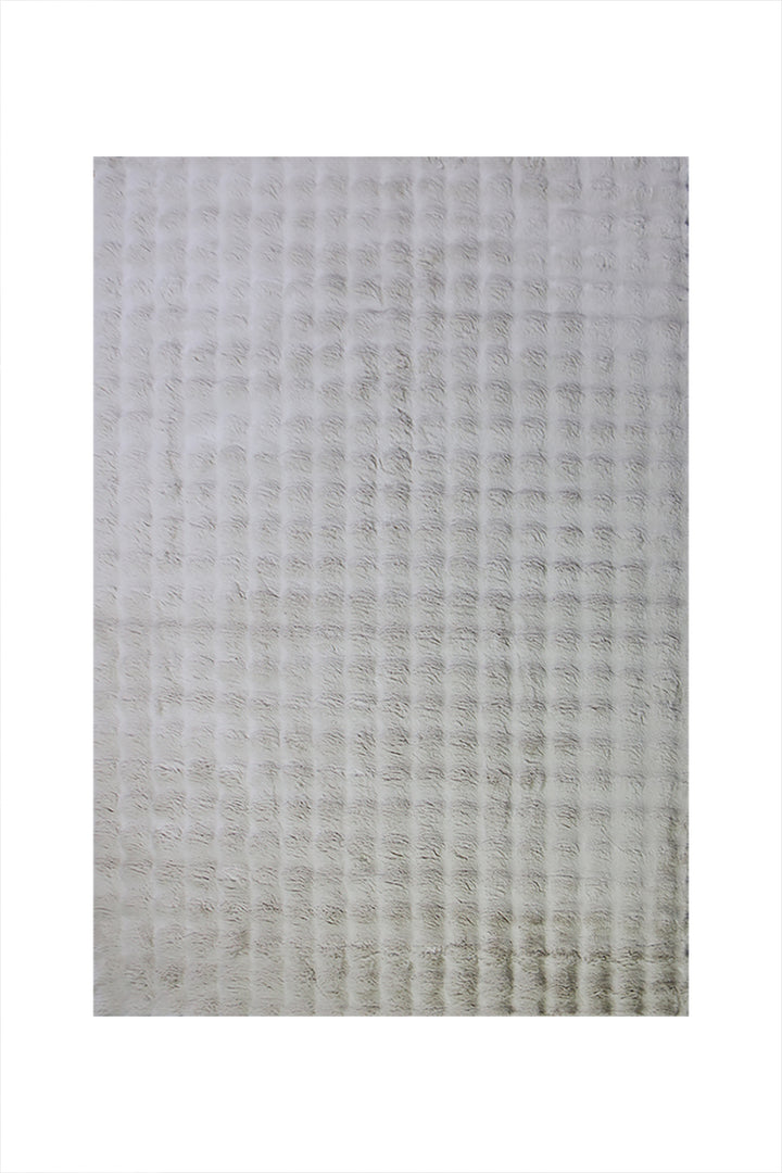 Turkish SNOW Rug - 4.9 x 7.2 FT - Fluffy and Durable Floor Rug