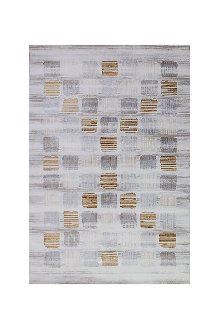 Turkish Modern Expression Rug - 4.1 x 5.6 FT - Superior Comfort, Modern Style Accent Rugs