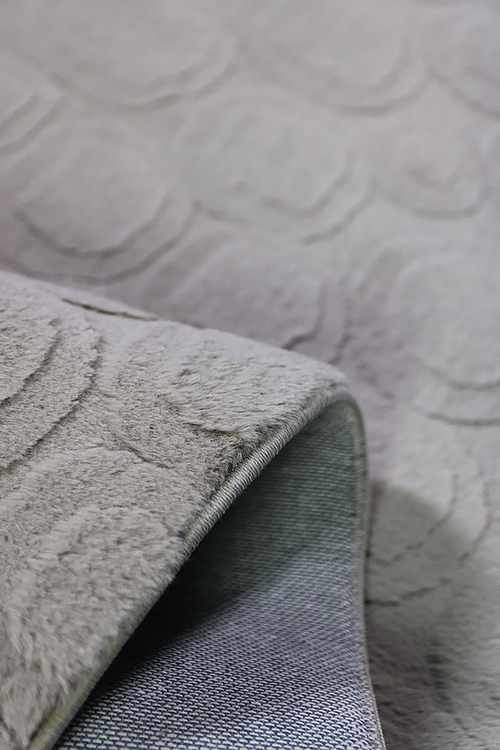 Turkish LAVENDER Rug - 3 x 4.9 FT - Fluffy and Durable Floor Rug