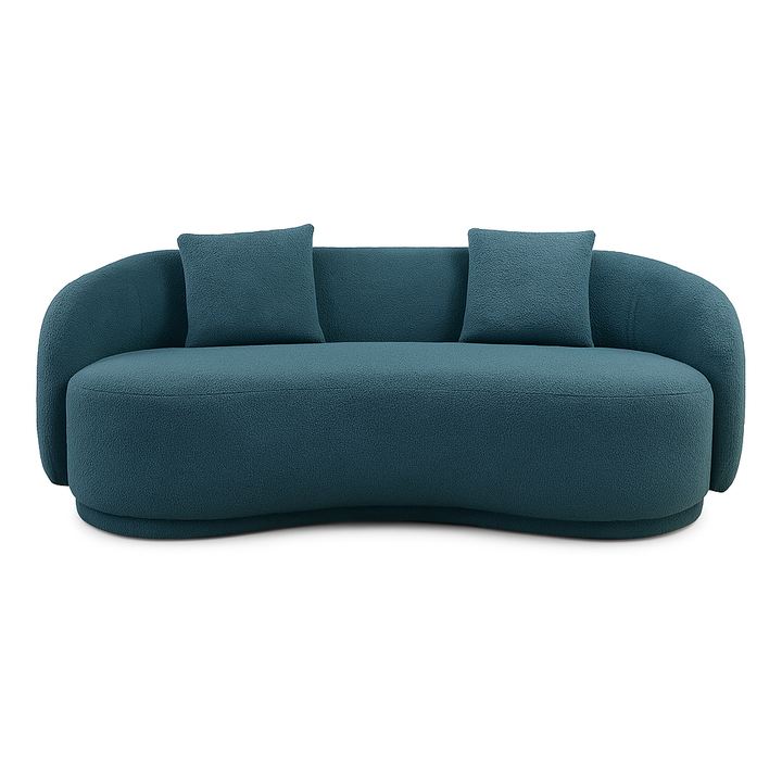 Modern Cloud Couch with Soft Boucle Sofa