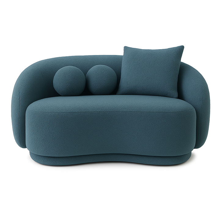 Modern Cloud Couch with Soft Boucle Sofa