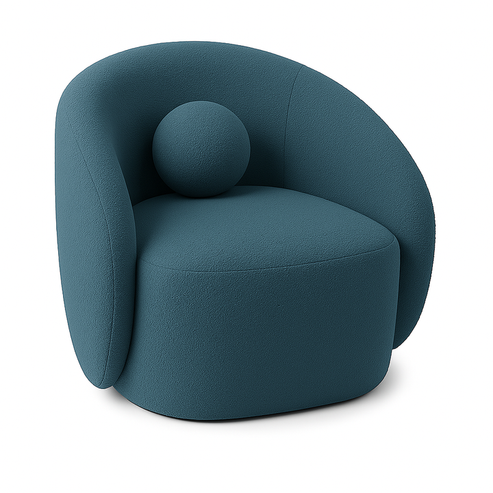 Modern Cloud Couch with Soft Boucle Sofa