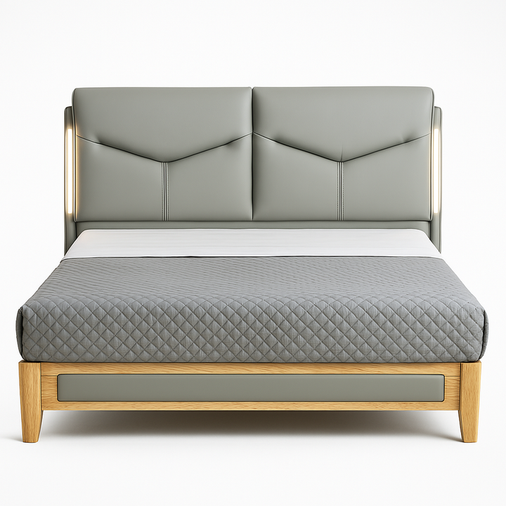 JINGPIN - Imported PU Leather Bed 003