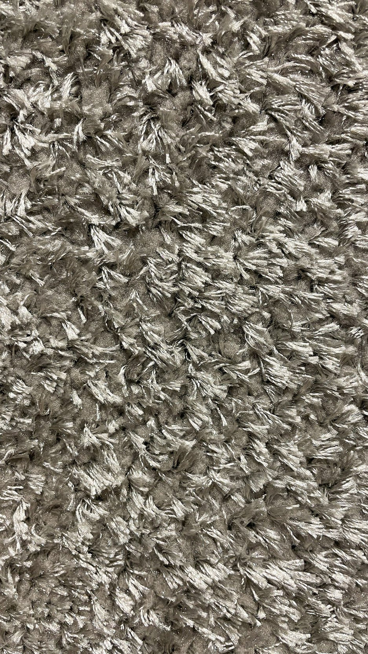 Brilliance- 13-Foot Wide Wall-to-Wall Carpet, Silver - V Surfaces