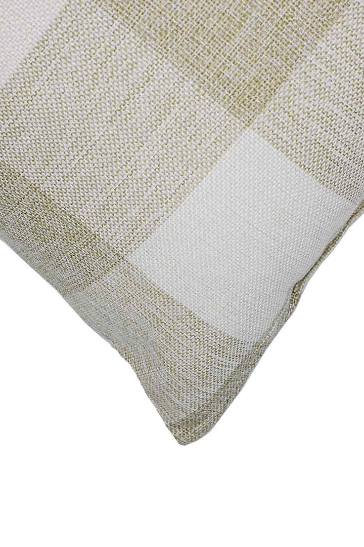 Checks Cushion Cover Without Filling - V Surfaces
