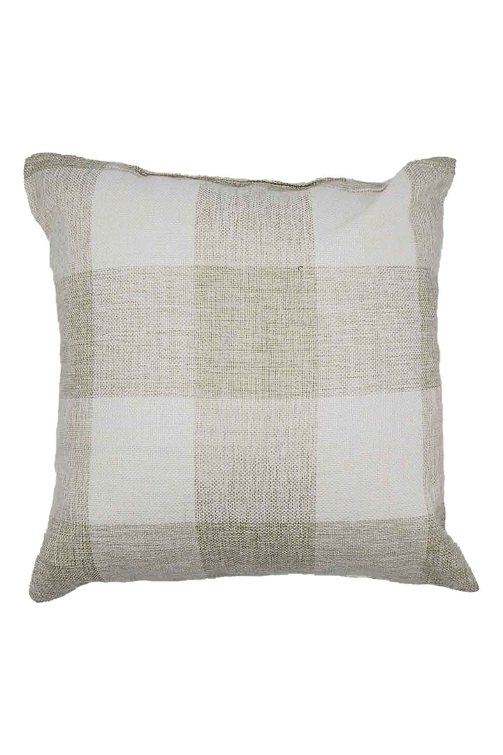 Checks Cushion Cover Without Filling - V Surfaces