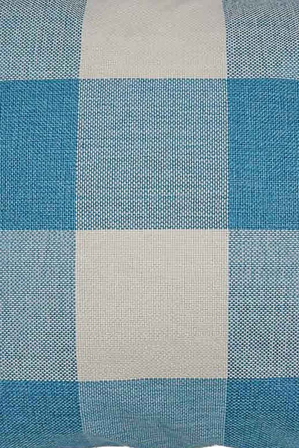 Checks Cushion Cover Without Filling - V Surfaces