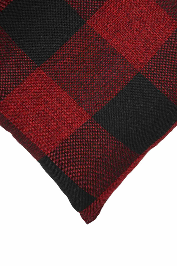 Checks Cushion Cover Without Filling - V Surfaces