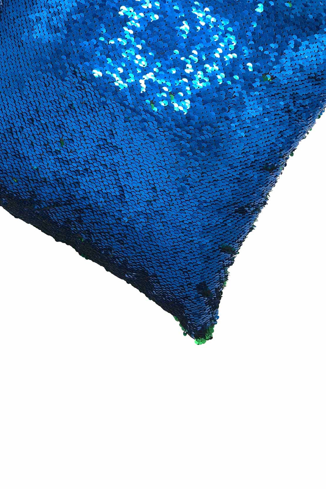 Glitter Cushion Cover Without Filling Green and Blue - V Surfaces