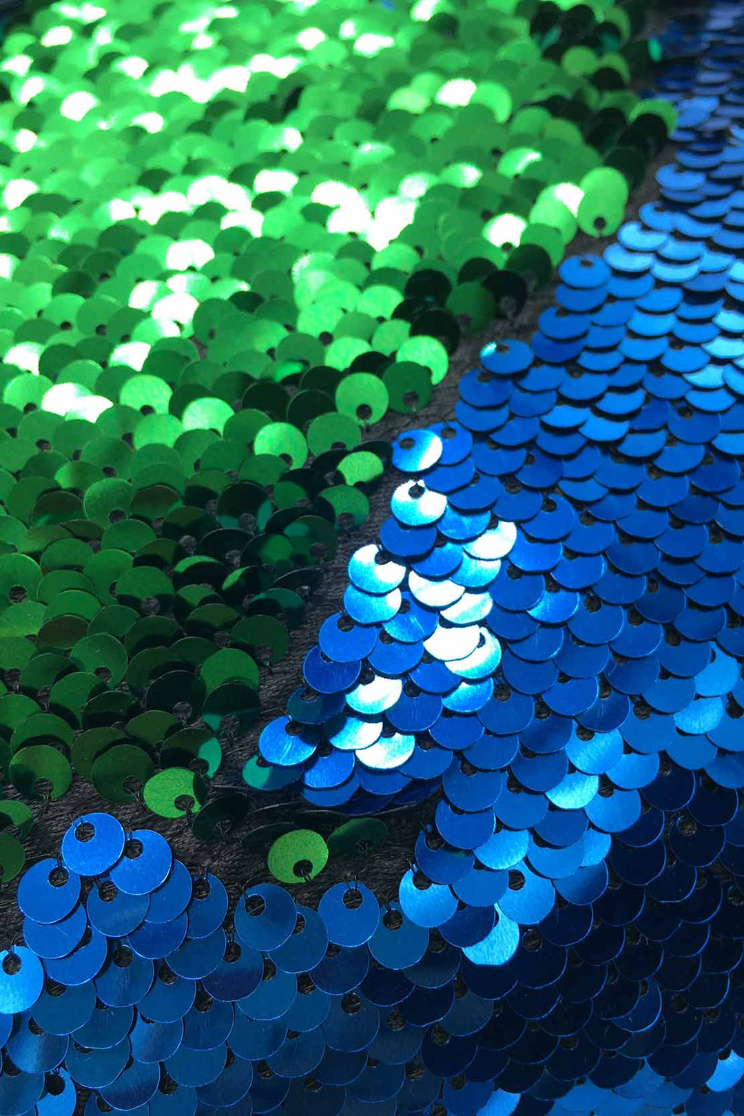 Glitter Cushion Cover Without Filling Green and Blue - V Surfaces