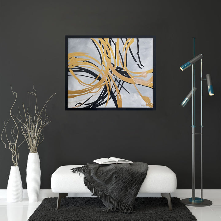 Hand Painted Textured, Acrylic Painting - V Surfaces