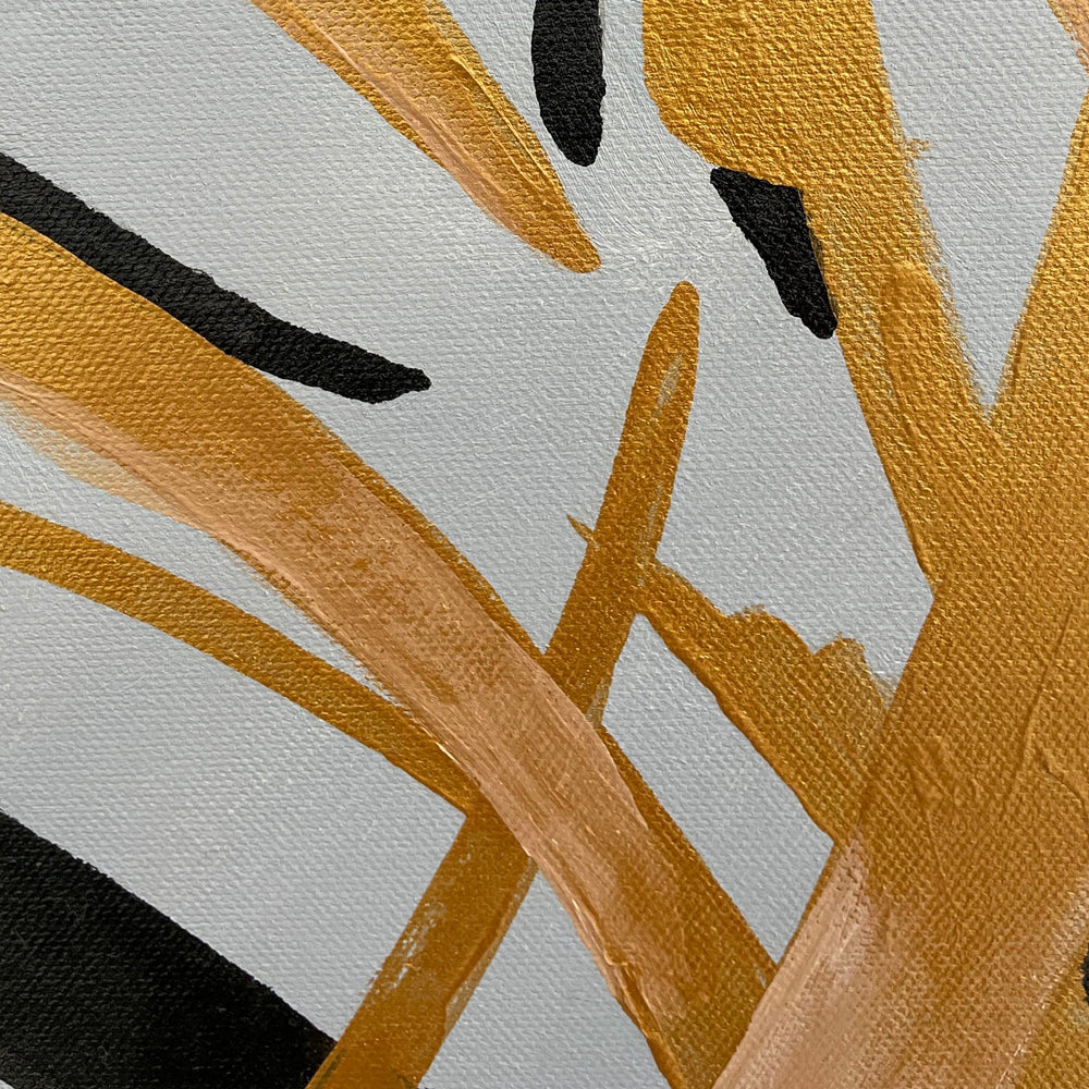 Hand Painted Textured, Acrylic Painting - V Surfaces