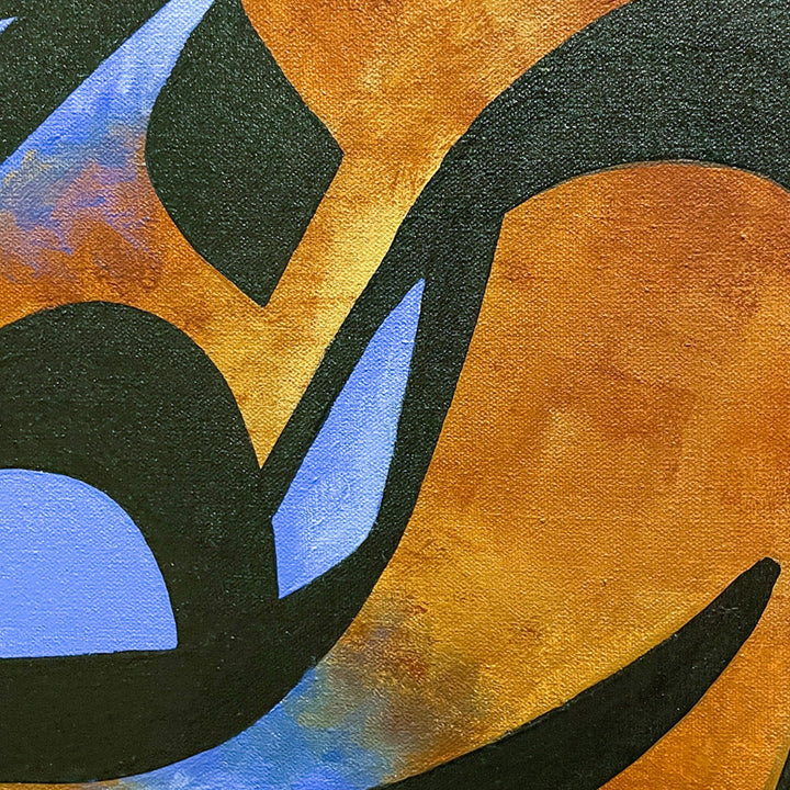 Hand Painted Textured, Acrylic Painting - V Surfaces