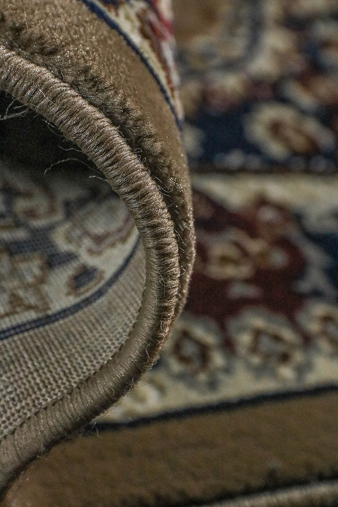 Iranian Premium Farsh-E-Iran Rug - 4.10 x 5.57 FT - Brown - Superior Comfort, Colorful Design and Modern Style Accent Rugs - V Surfaces