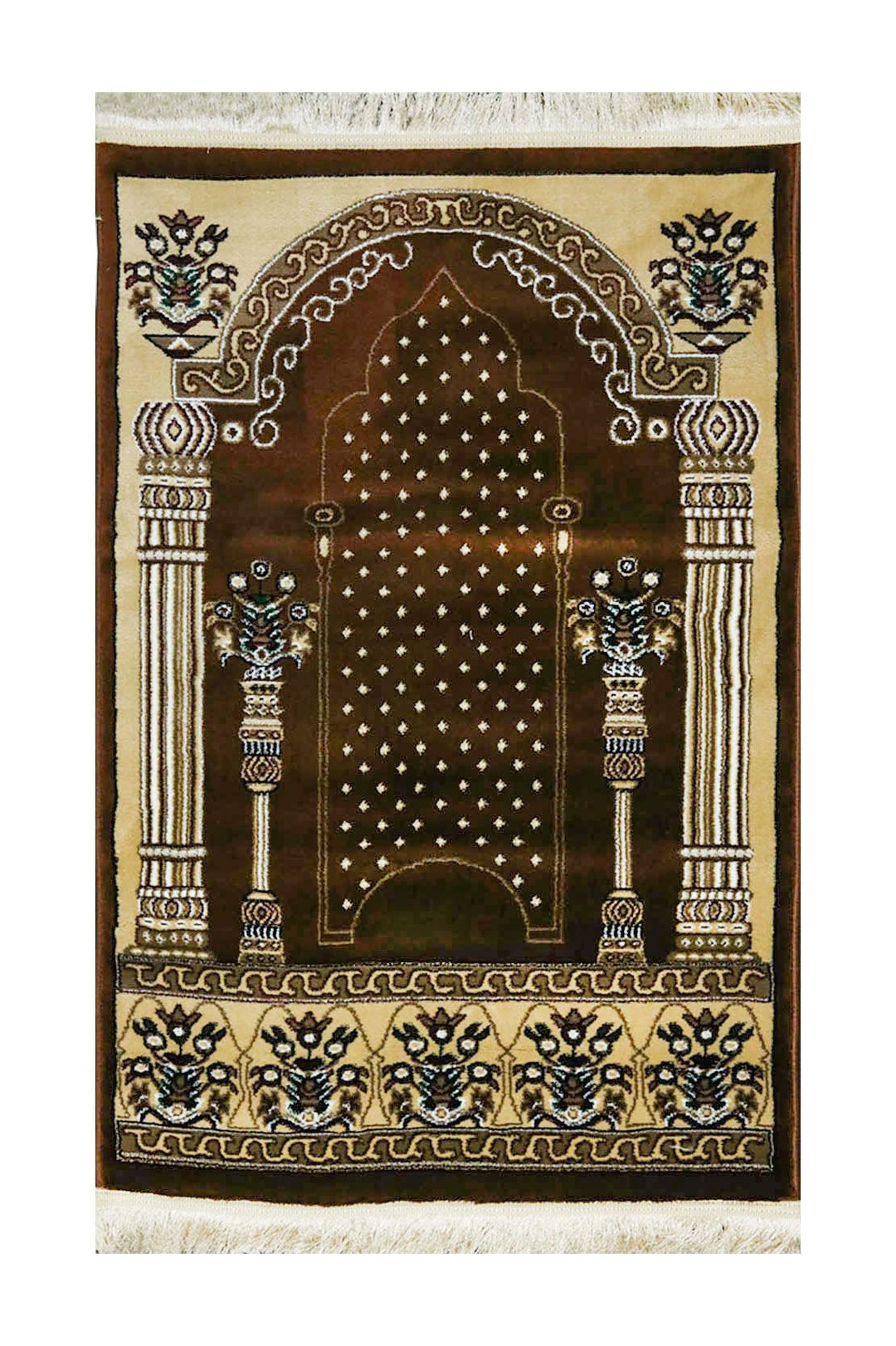 Ishraq Janamaz Brown and Beige - V Surfaces