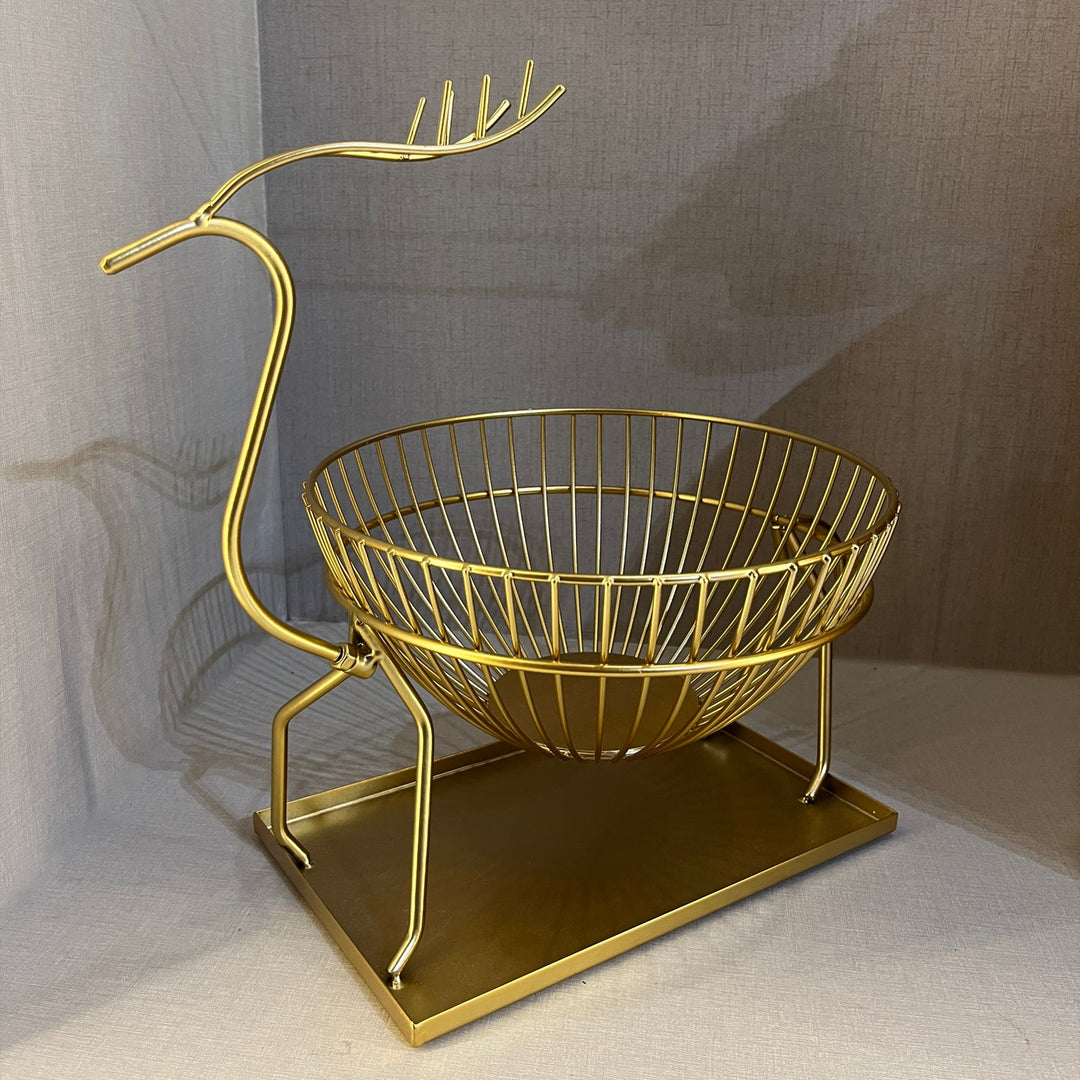 M-Deer Basket Gold - Gold - V Surfaces