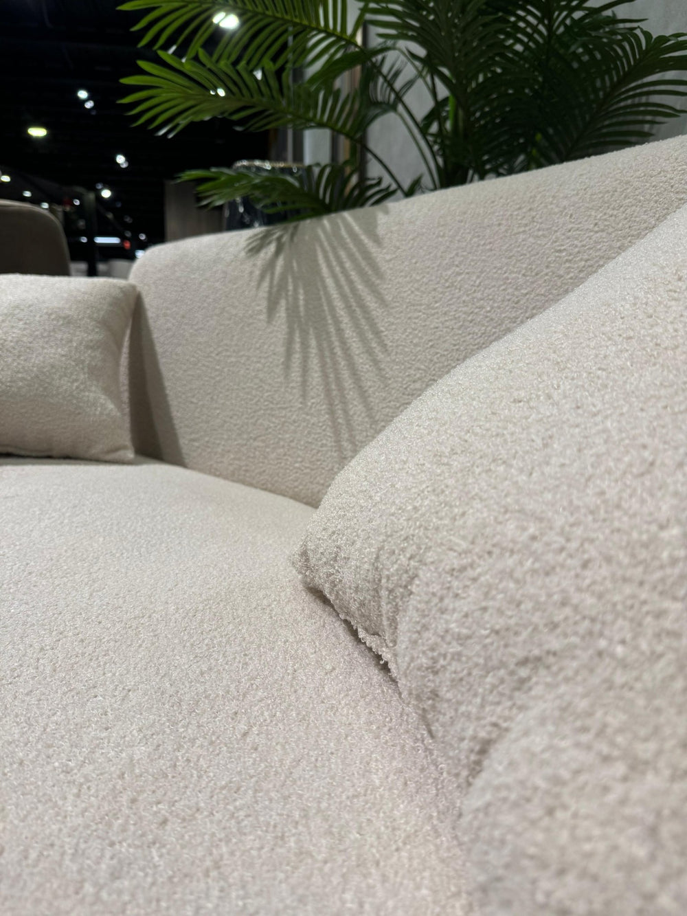 Modern Cloud Couch with Soft Boucle Upholstered, 3 Seaters Comfy Couch for Living Room Home Office - V Surfaces