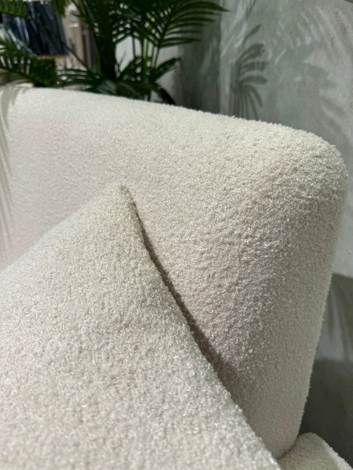 Modern Cloud Couch with Soft Boucle Upholstered, 3 Seaters Comfy Couch for Living Room Home Office - V Surfaces