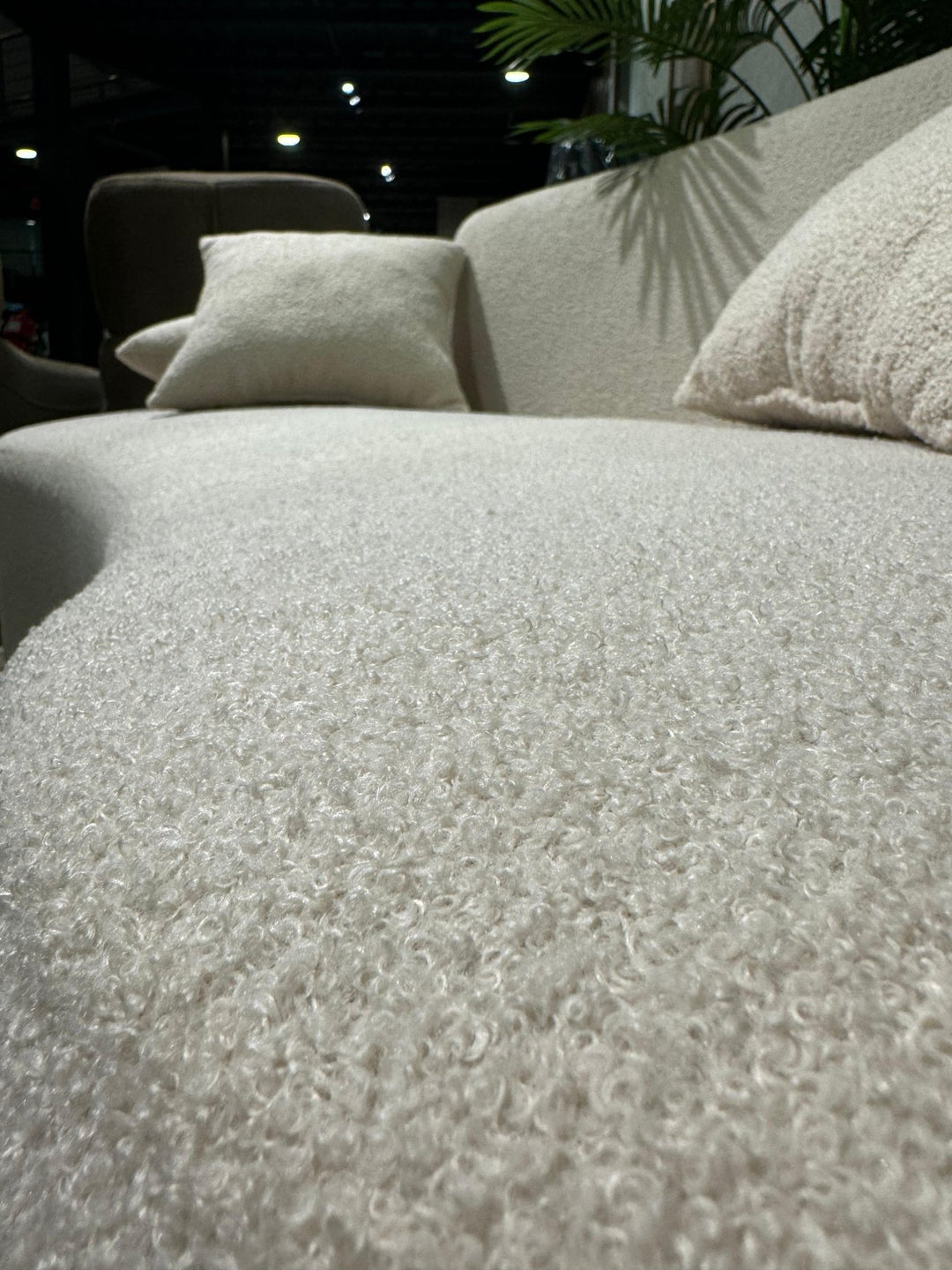 Modern Cloud Couch with Soft Boucle Upholstered, 3 Seaters Comfy Couch for Living Room Home Office - V Surfaces