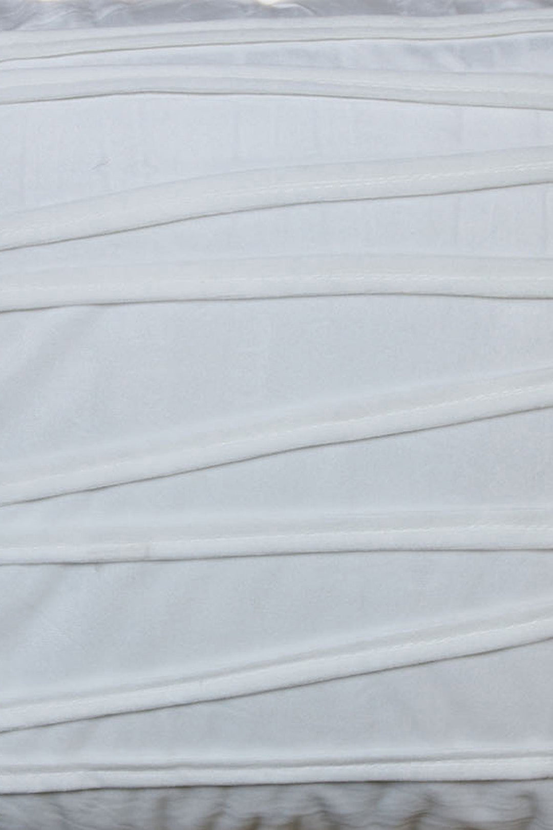 Platted Cushion Cover Without Filling - V Surfaces
