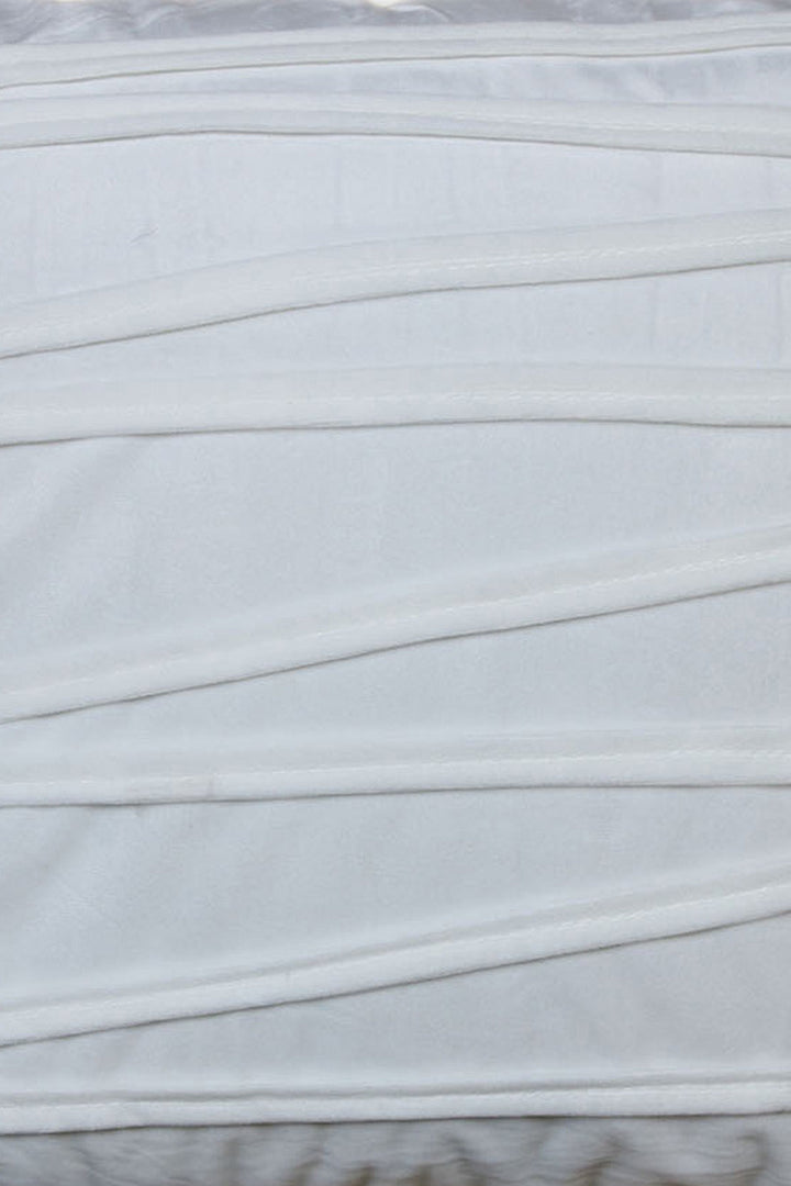 Platted Cushion Cover Without Filling - V Surfaces